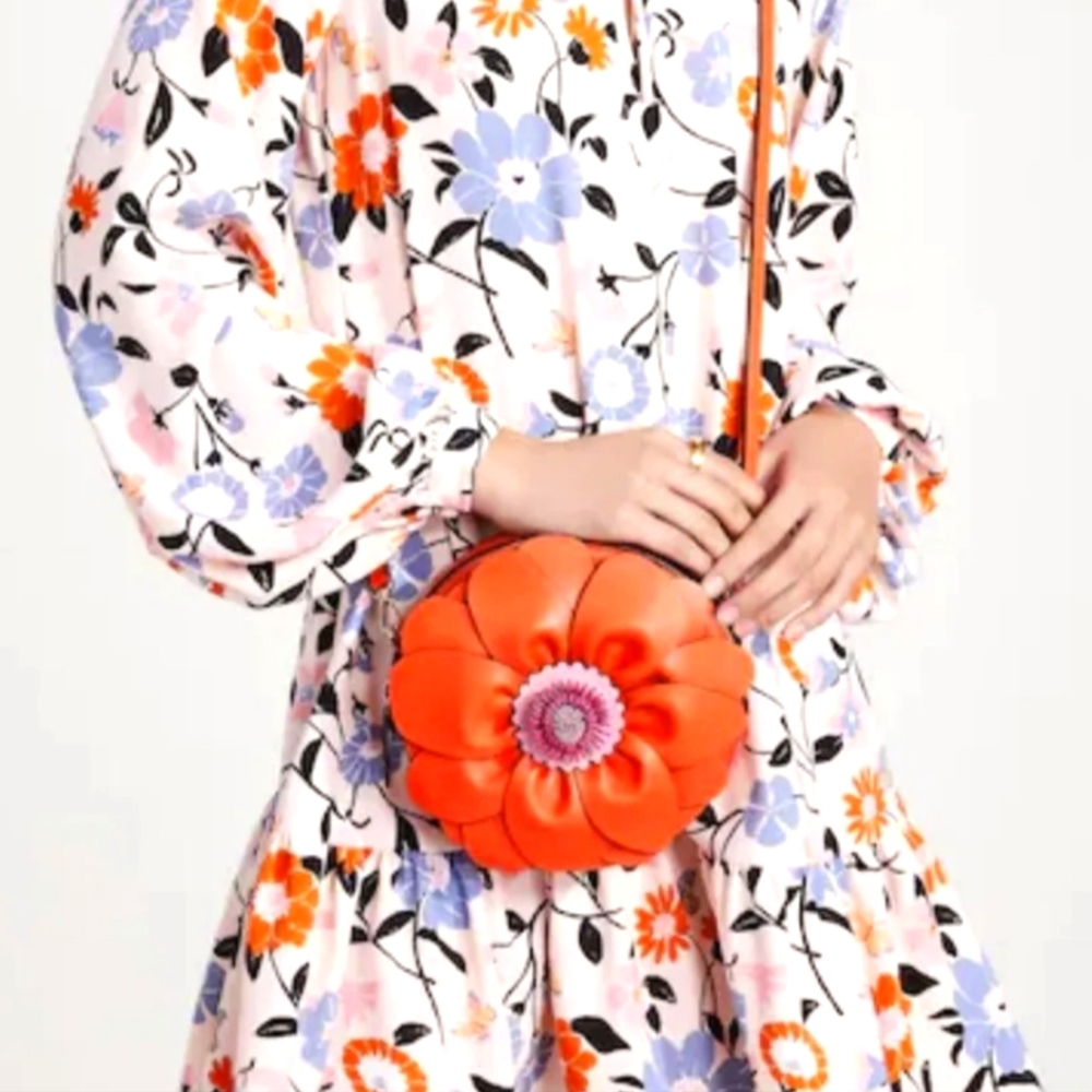 Mini bag Kate Spade NY bloody orange color New with tag